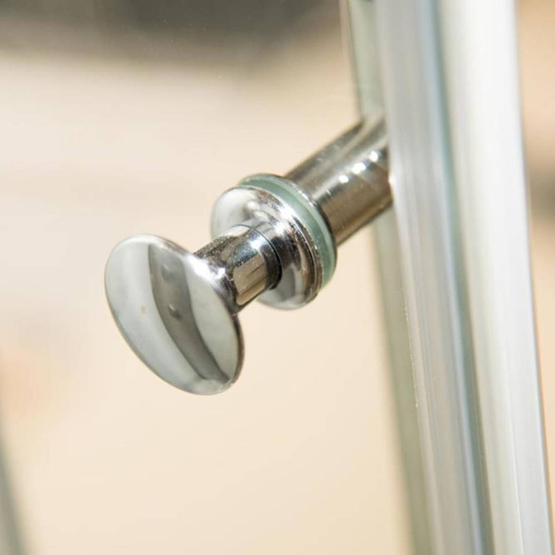 Vidalux Pure Electric 900mm Shower Cabin White - Standard 9.5KW