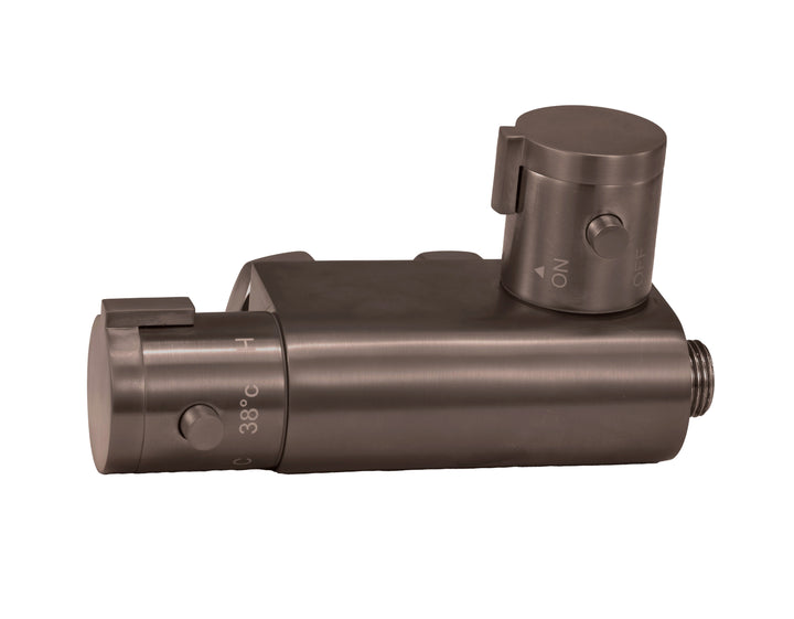 Eliseo Ricci Thermostatic Vertical Valve for Douche - Brushed Bronze