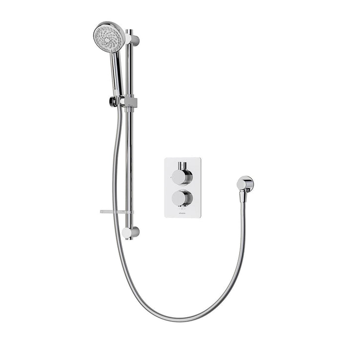 Aqualisa Dream Concealed Thermostatic Mixer Single Outlet With Adj Kit - Round