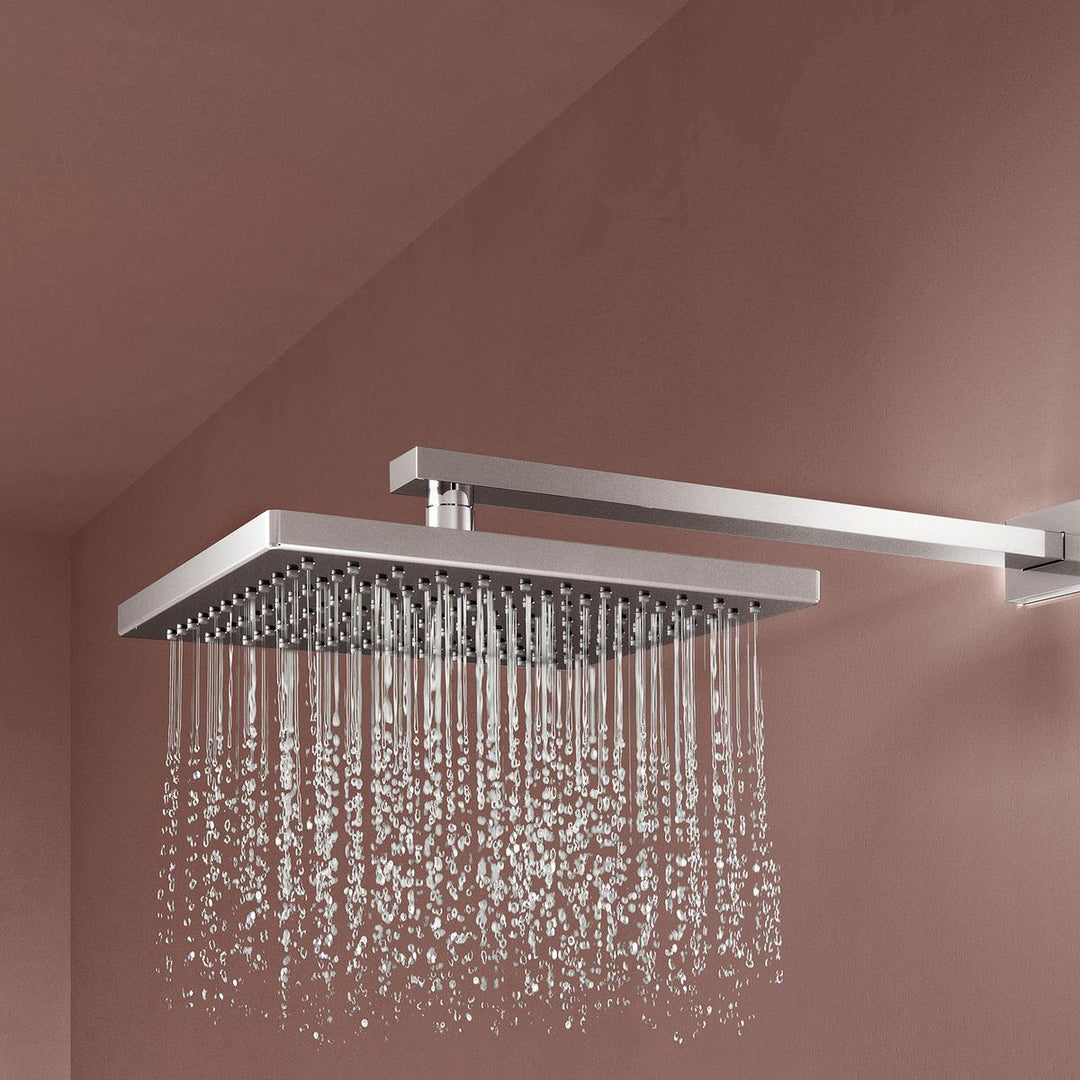Aqualisa Dream Concealed Thermostatic Mixer Single Outlet With Wall Fixed Head - Square