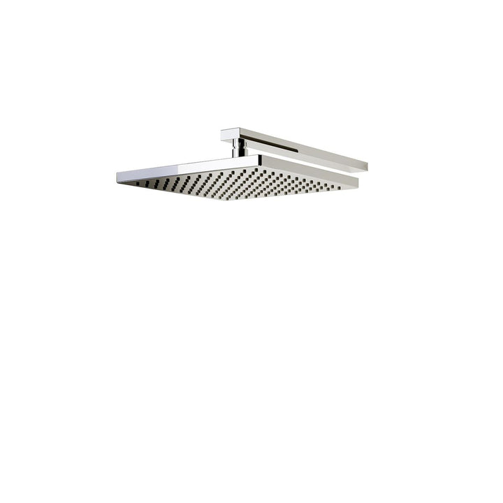 Aqualisa Dream Concealed Thermostatic Mixer Dual Outlet With Adj Kit &amp; Wall Fixed Head - Square
