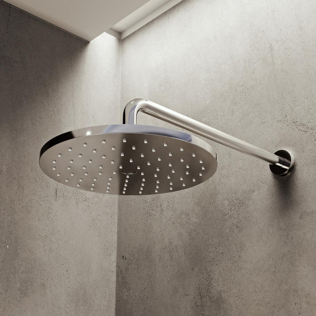Aqualisa Dream Concealed Thermostatic Mixer Dual Outlet With Hand Shower &amp; Wall Fixed Head - Round