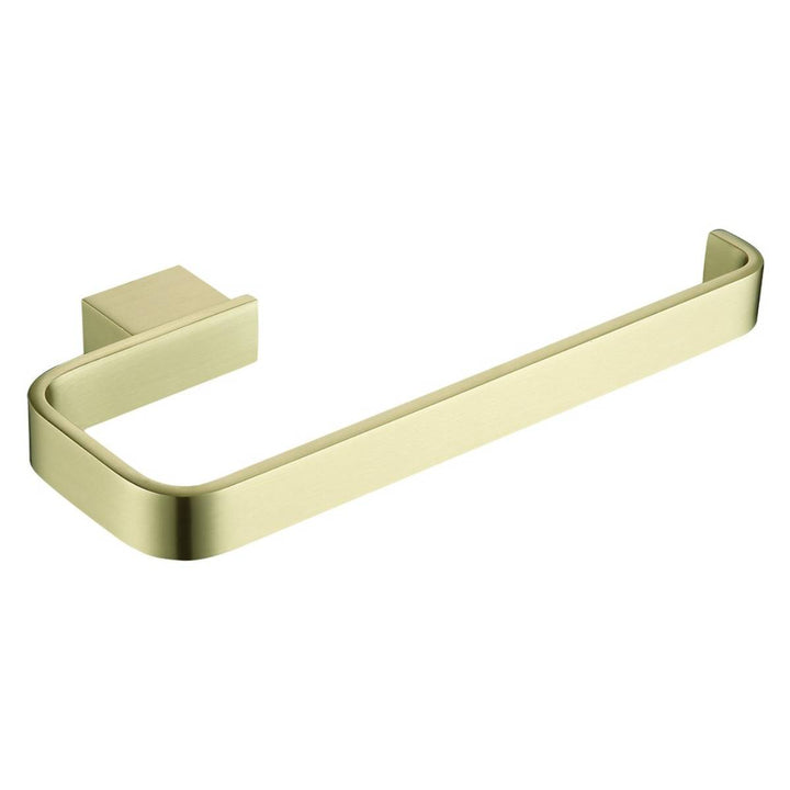 Eliseo Ricci Mono Towel Ring - Brushed Brass