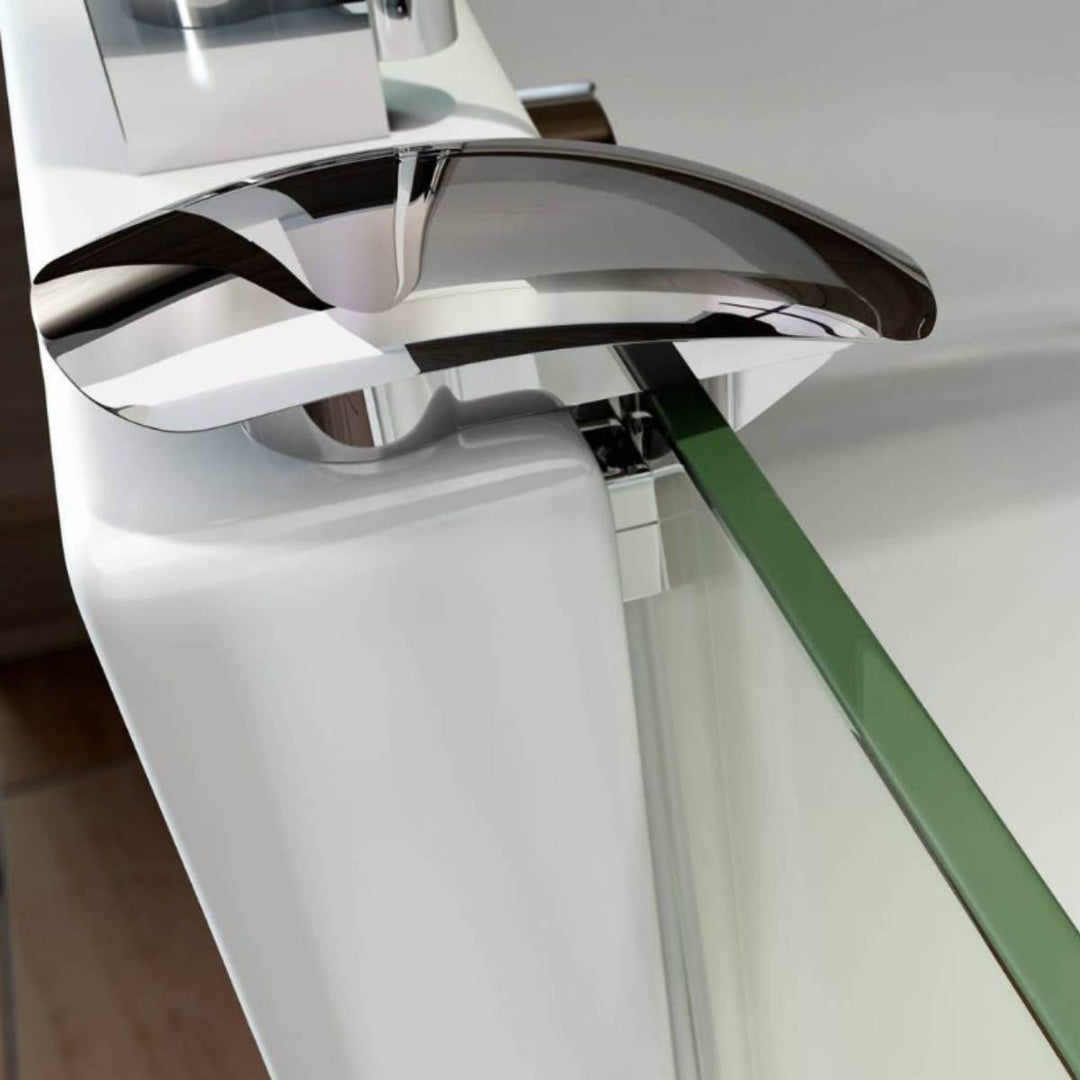 Bathe Easy Style Easy Access 1800mm Shower Bath, Screen &amp; Panels - Left Hand