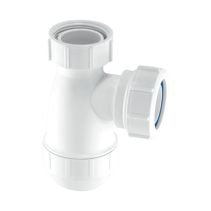 McAlpine 1.25" Shallow Bottle Trap &amp; Multi-Fit Outlet