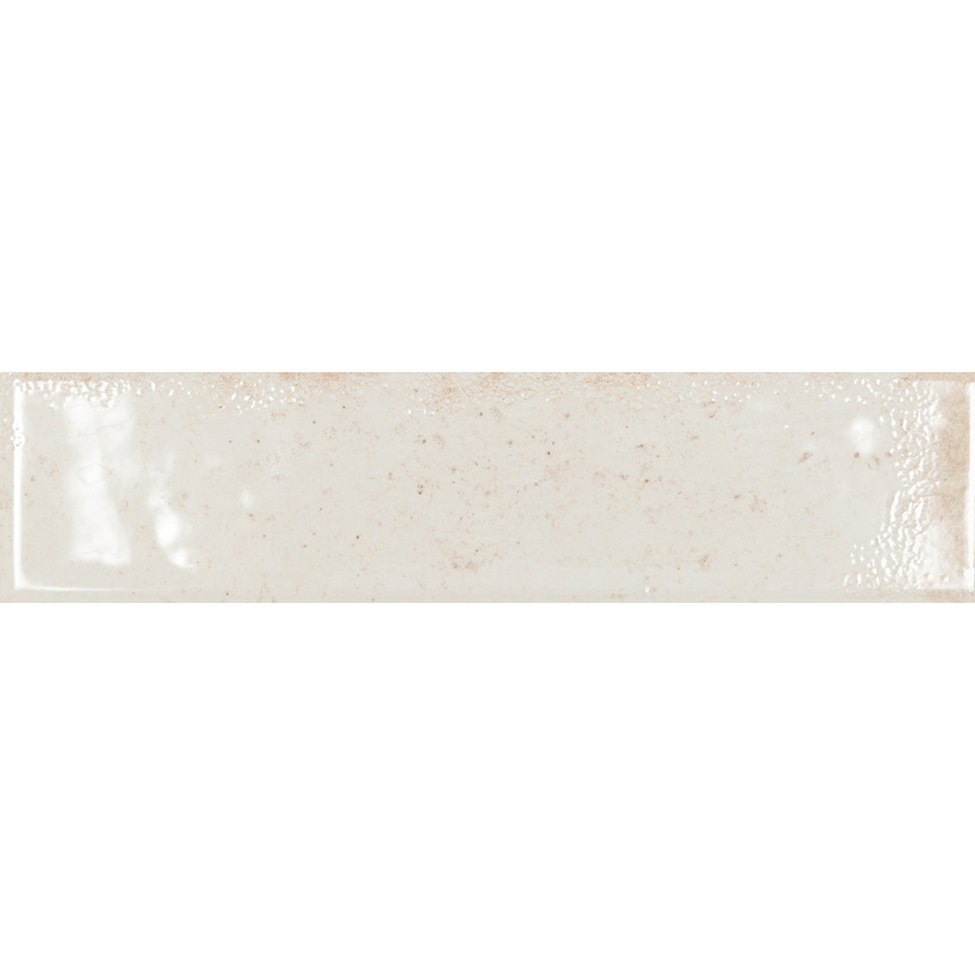 Asly Beige 7.5 x 30cm Matt Porcelain Wall Tile - 0.59sqm perbox
