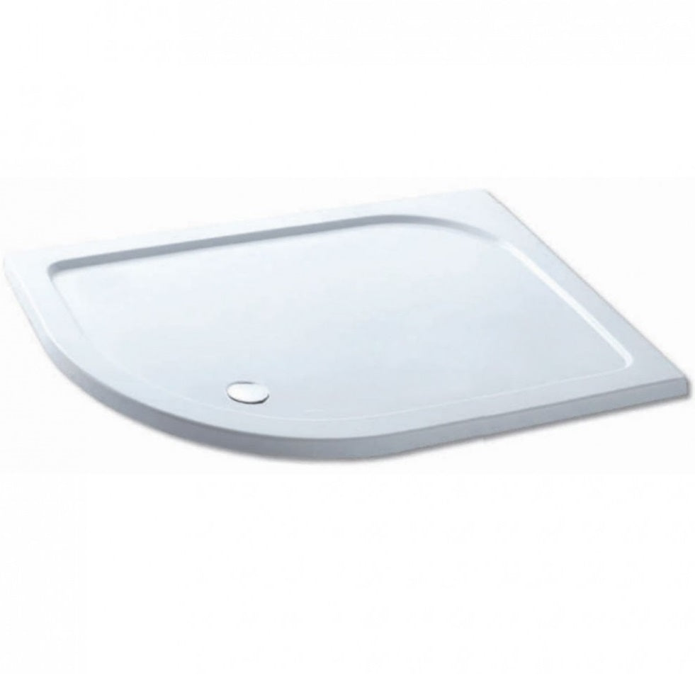Volente 1400 x 800mm Offset Quadrant Shower Tray - Left Hand