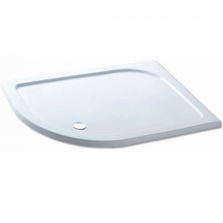 Volente 1100 x 900mm Offset Quadrant Shower Tray - Left Hand