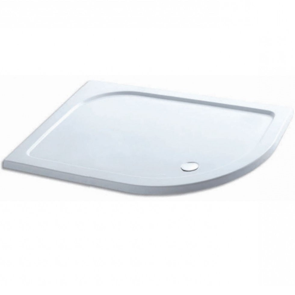 Volente 900 x 700mm Offset Quadrant Shower Tray - Right Hand
