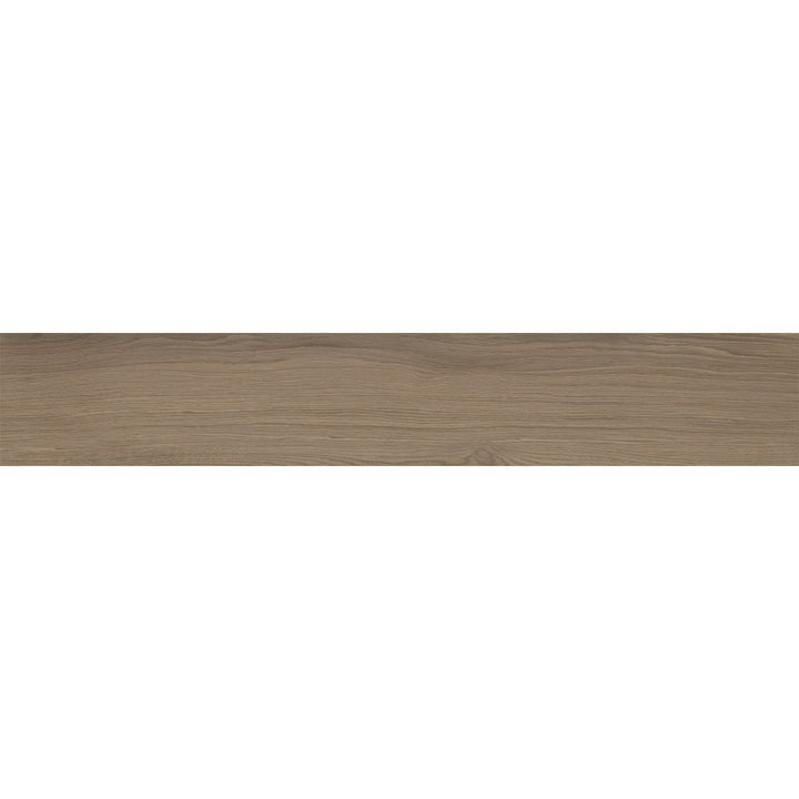 Fika Taupe 20 x 120cm Rectified Wood Effect Porcelain Floor Tile - 1.68 sqm perbox
