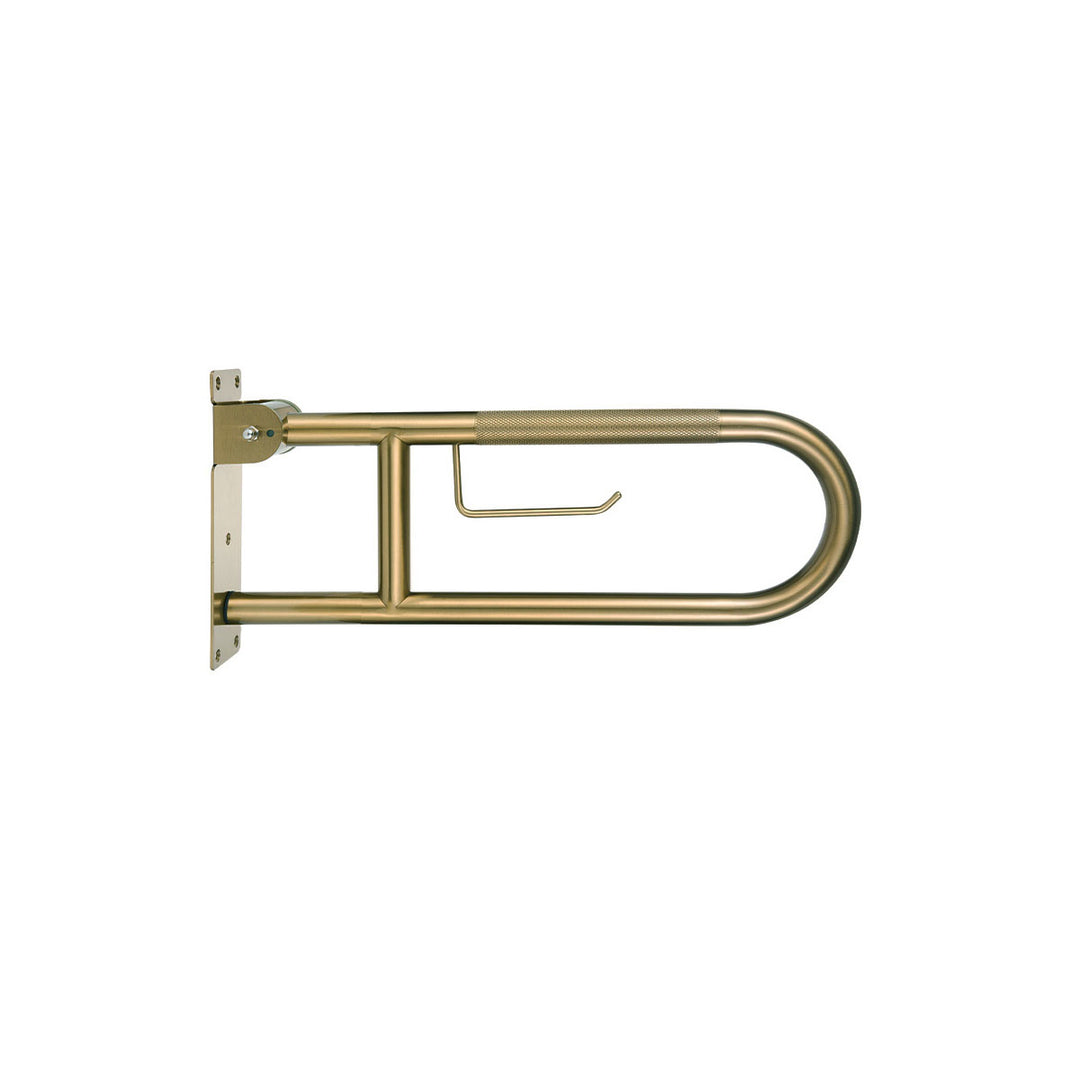 Eliseo Ricci 800mm Stainless Steel Drop Bar - Brushed Brass