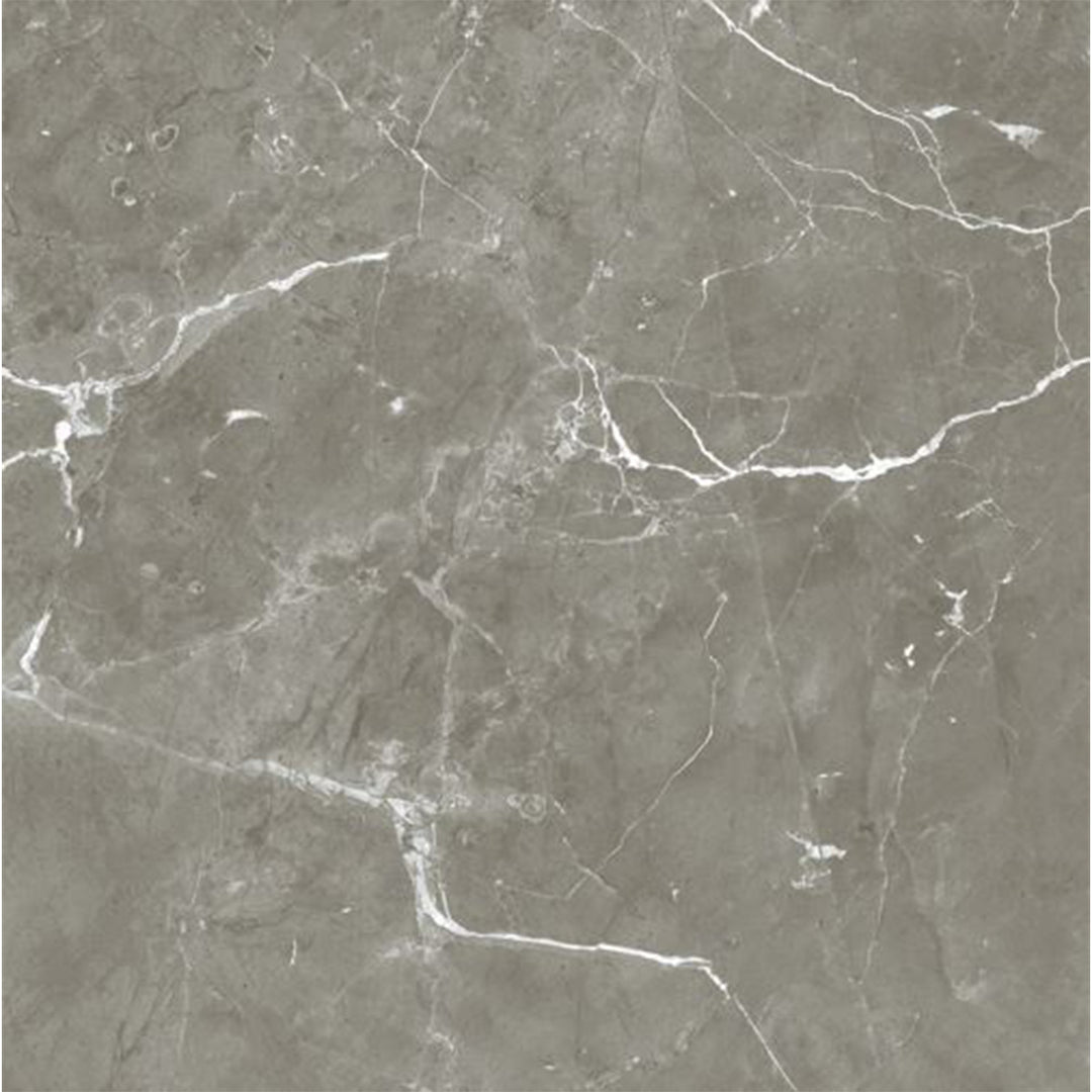 Puccini Gris Polished Porcelain 75 x 75cm Rectified Porcelian Tile - 1.69sqm perbox