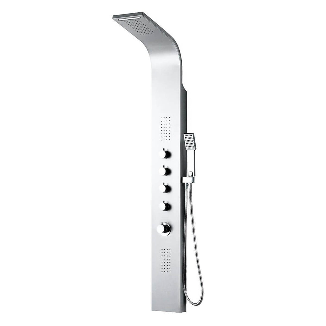Eliseo Ricci Monsoon Waterfall Shower Tower - Chrome