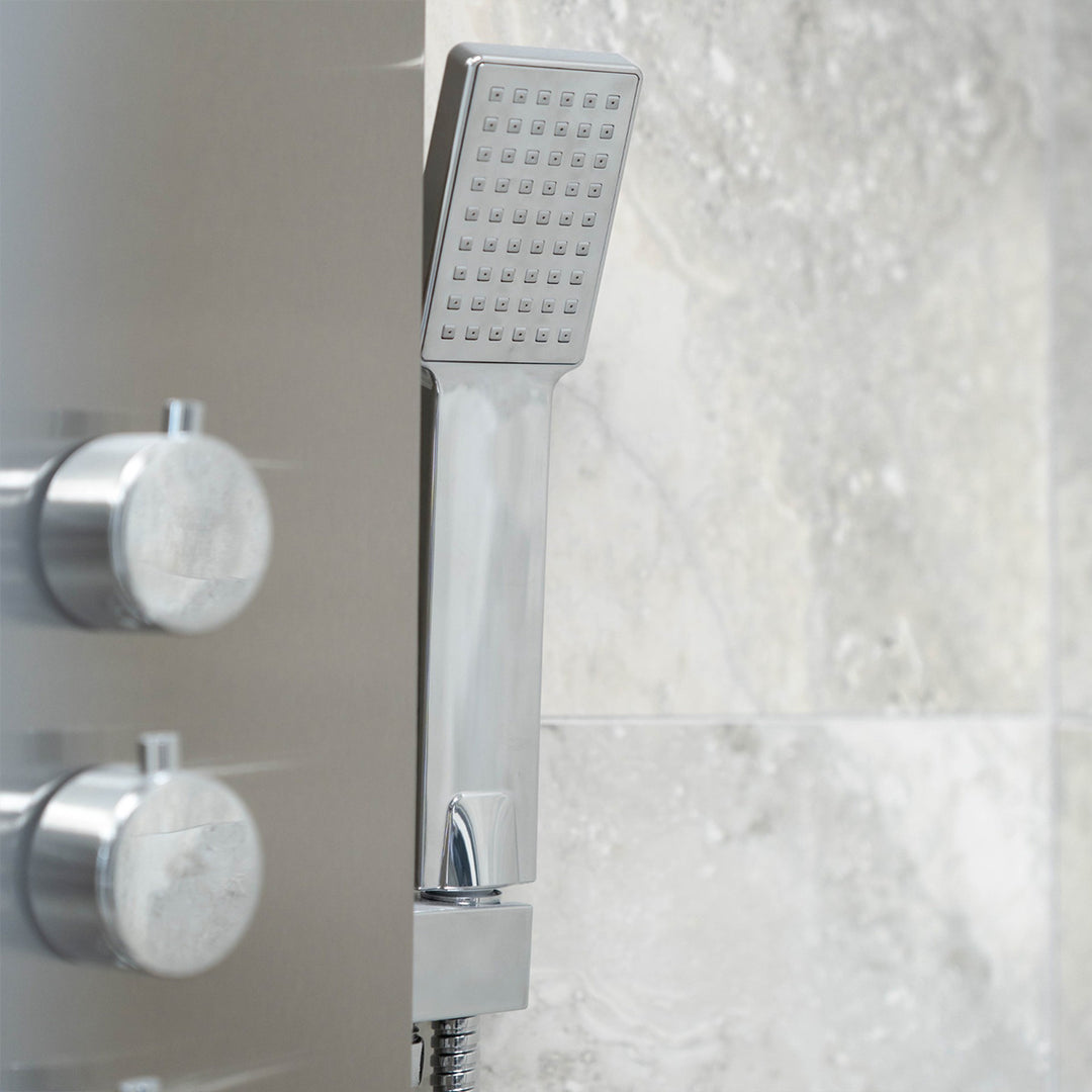 Eliseo Ricci Monsoon Waterfall Shower Tower - Chrome