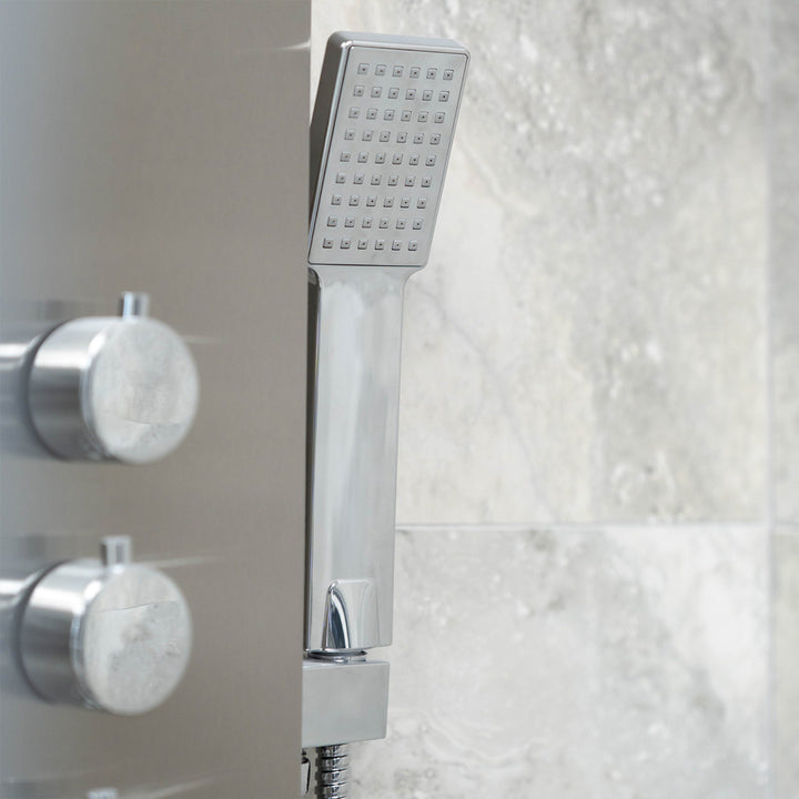 Eliseo Ricci Monsoon Waterfall Shower Tower - Chrome