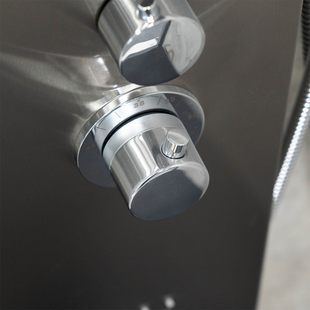 Eliseo Ricci Monsoon Waterfall Shower Tower - Chrome