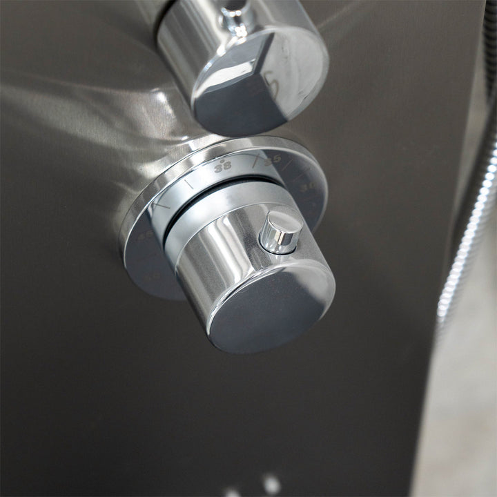 Eliseo Ricci Monsoon Waterfall Shower Tower - Chrome