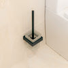 Eliseo Ricci Vesu Toilet Brush & Holder - Black