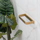 Eliseo Ricci Vesu Towel Ring - Brushed Brass