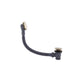 Eliseo Ricci Press Top Bath Waste & Overflow - Brushed Brass