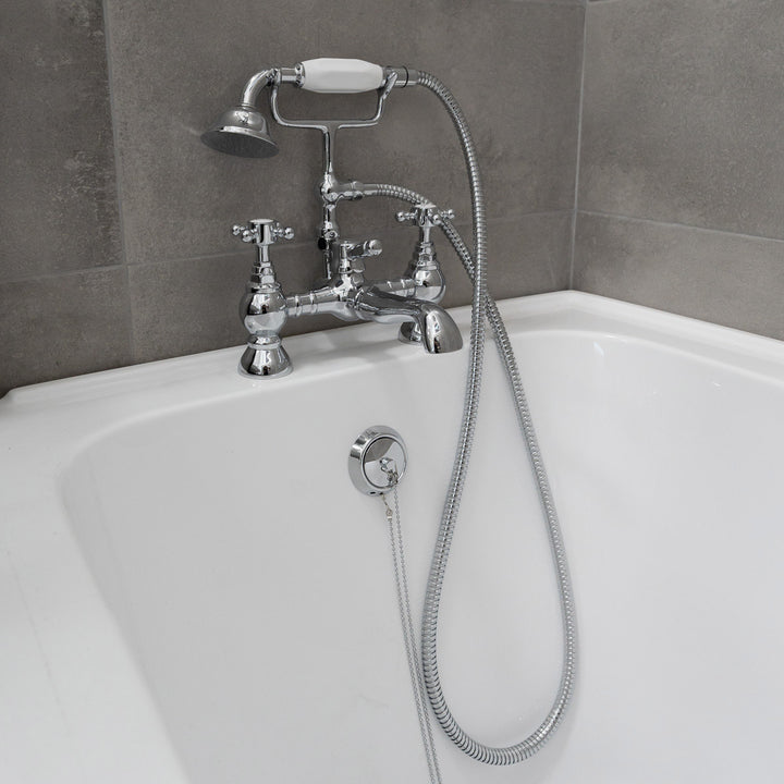 Eliseo Ricci Traditional English Balmoral Bath Shower Mixer