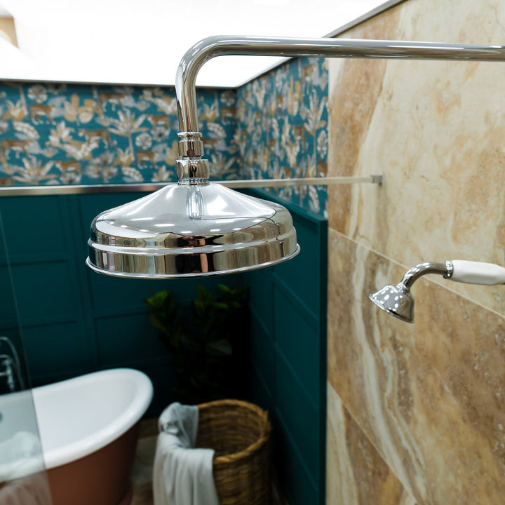 Eliseo Ricci Balmoral Thermostatic Rain Shower with Diverter