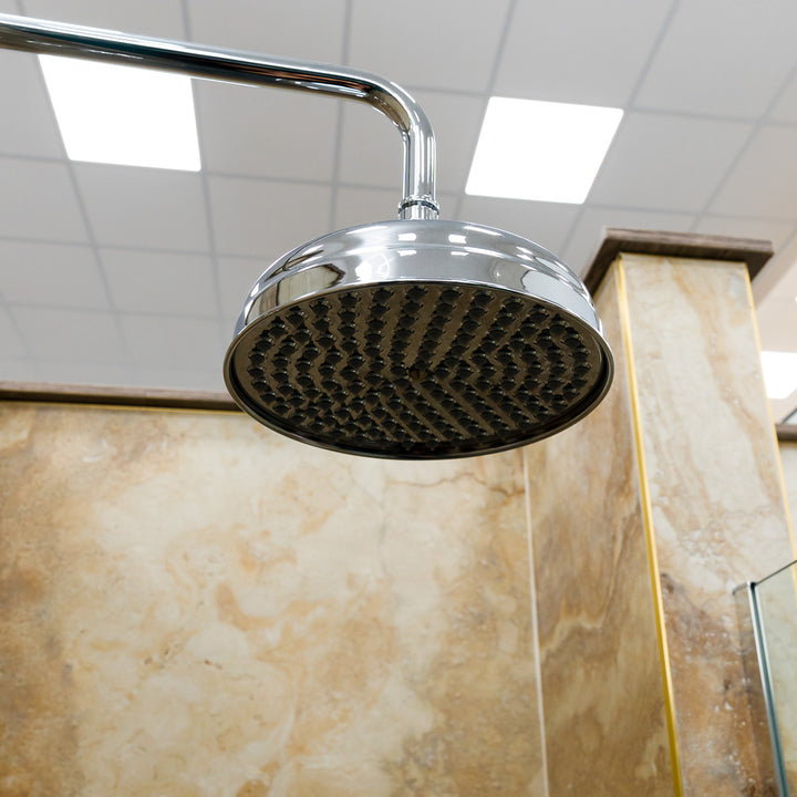 Eliseo Ricci Balmoral Thermostatic Rain Shower with Diverter