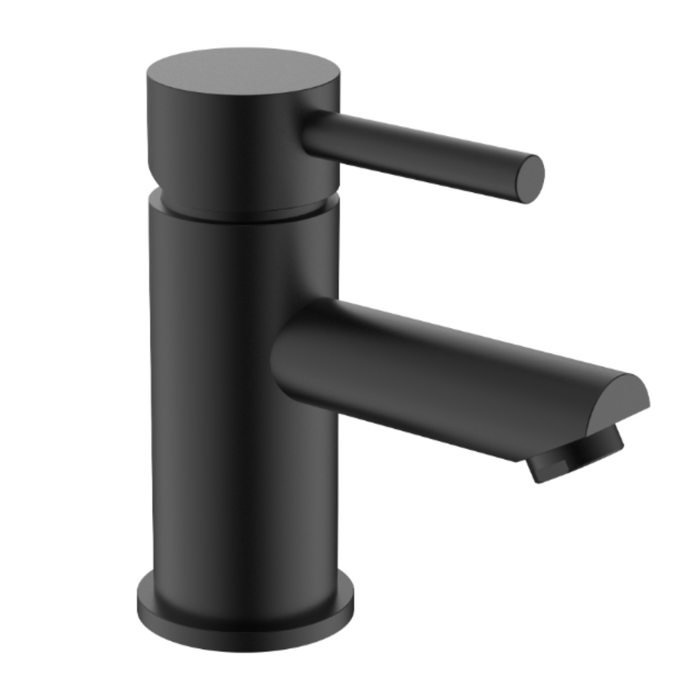 Eliseo Ricci Curve Mono Basin Mixer - Black