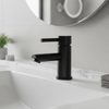 Eliseo Ricci Curve Mono Basin Mixer - Black