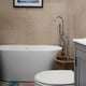 Eliseo Ricci Curve Floor Standing Bath Shower Mixer