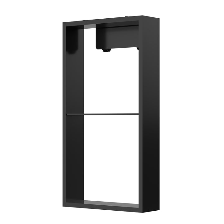 Eliseo Ricci 630mm x 330mm Hanging Shower Shelf - Black