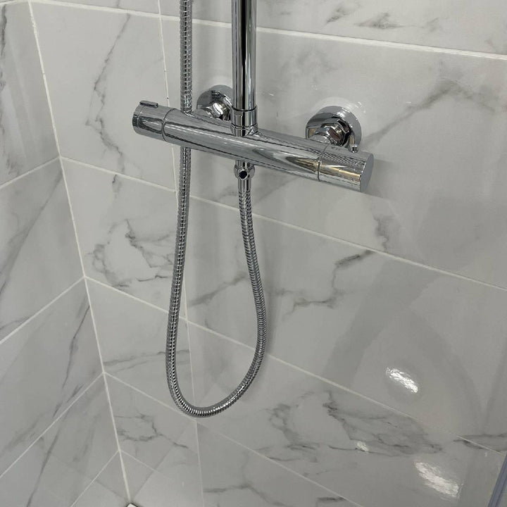 Eliseo Ricci Pro Round Thermostatic Rain Shower