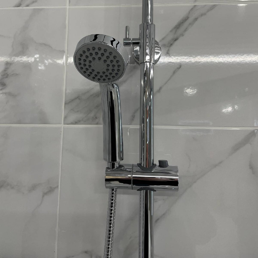 Eliseo Ricci Pro Round Thermostatic Rain Shower