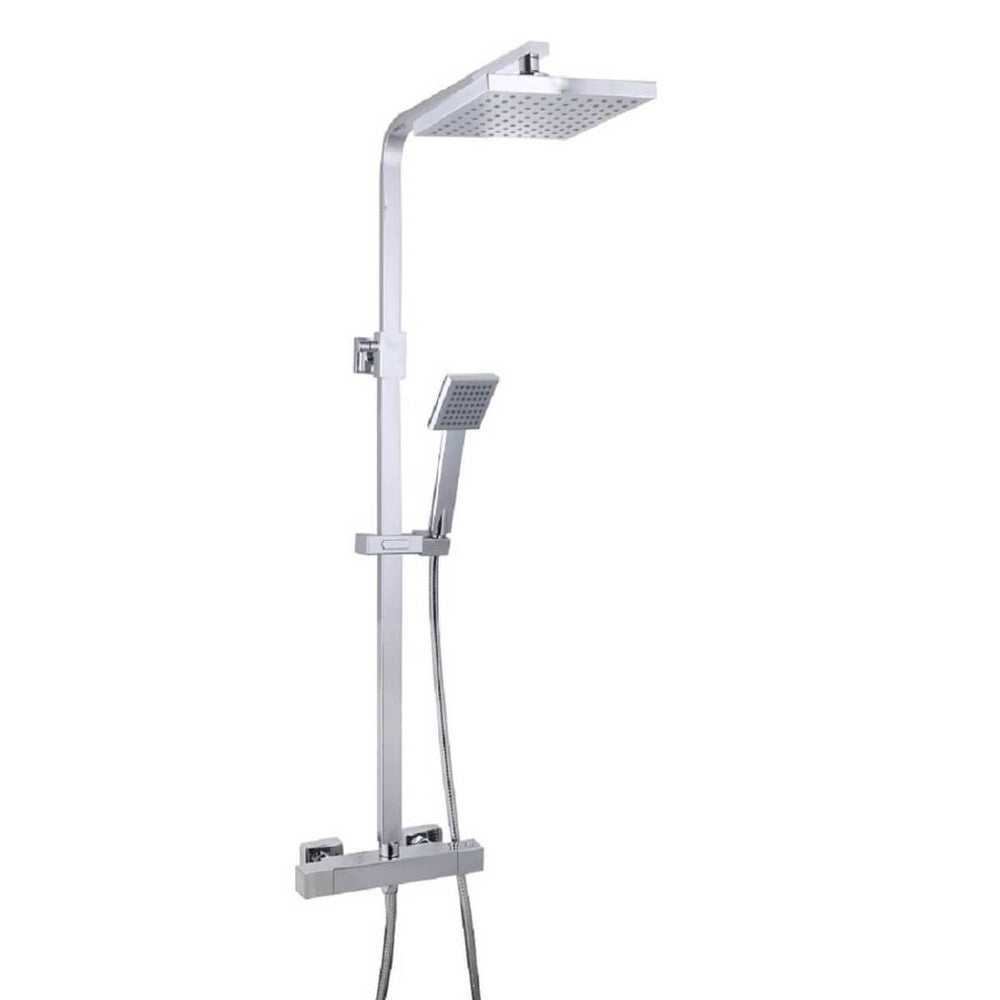 Eliseo Ricci Pro Square Thermostatic Rain Shower
