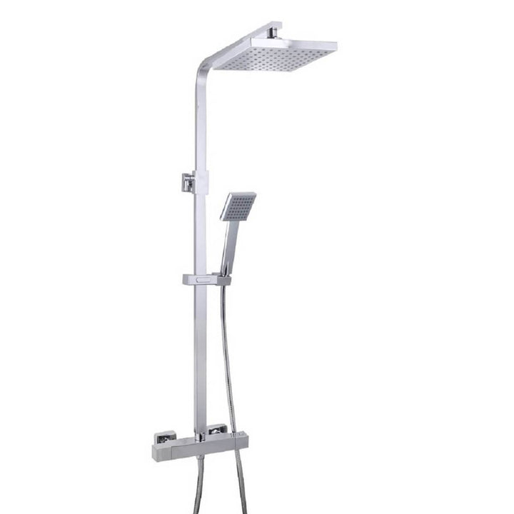 Eliseo Ricci Pro Square Thermostatic Rain Shower