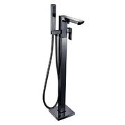 Eliseo Ricci Vesu Floor Standing Bath Shower Mixer - Technical drawing