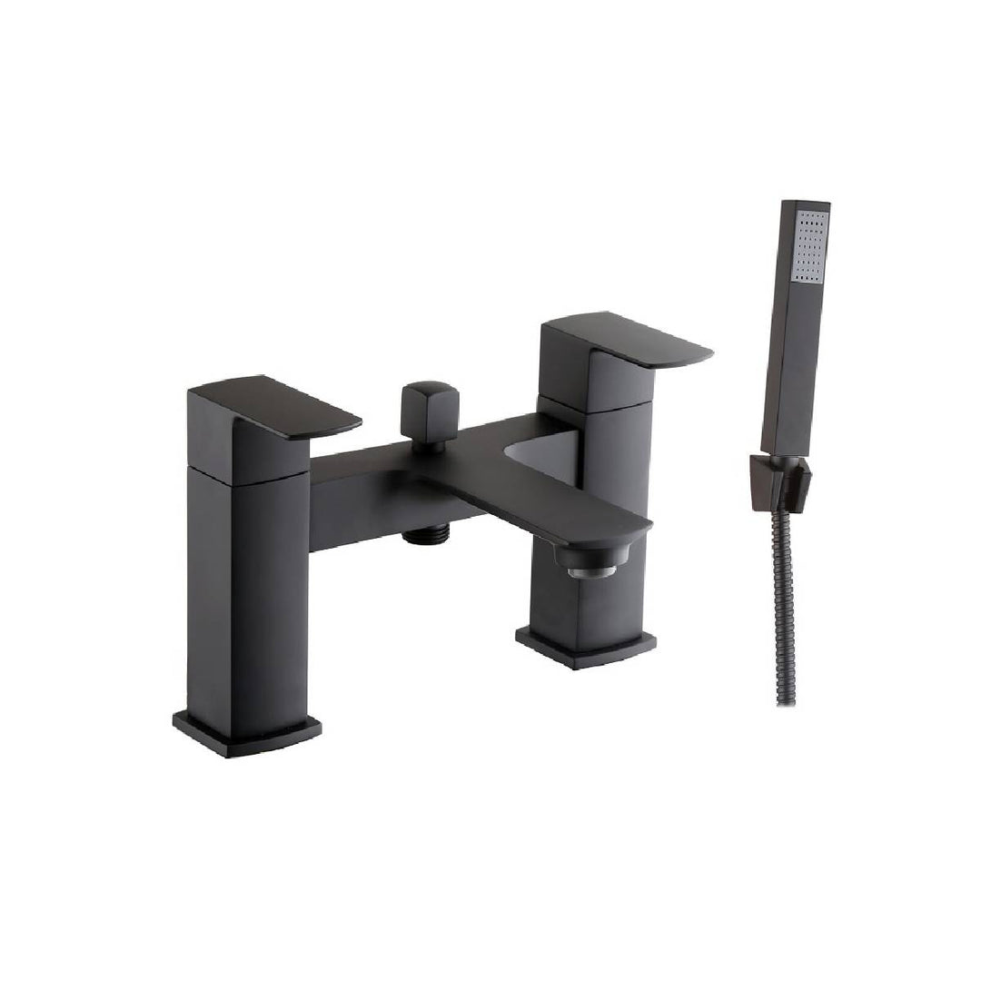 Vesu Bath Shower Mixer Tap - Black