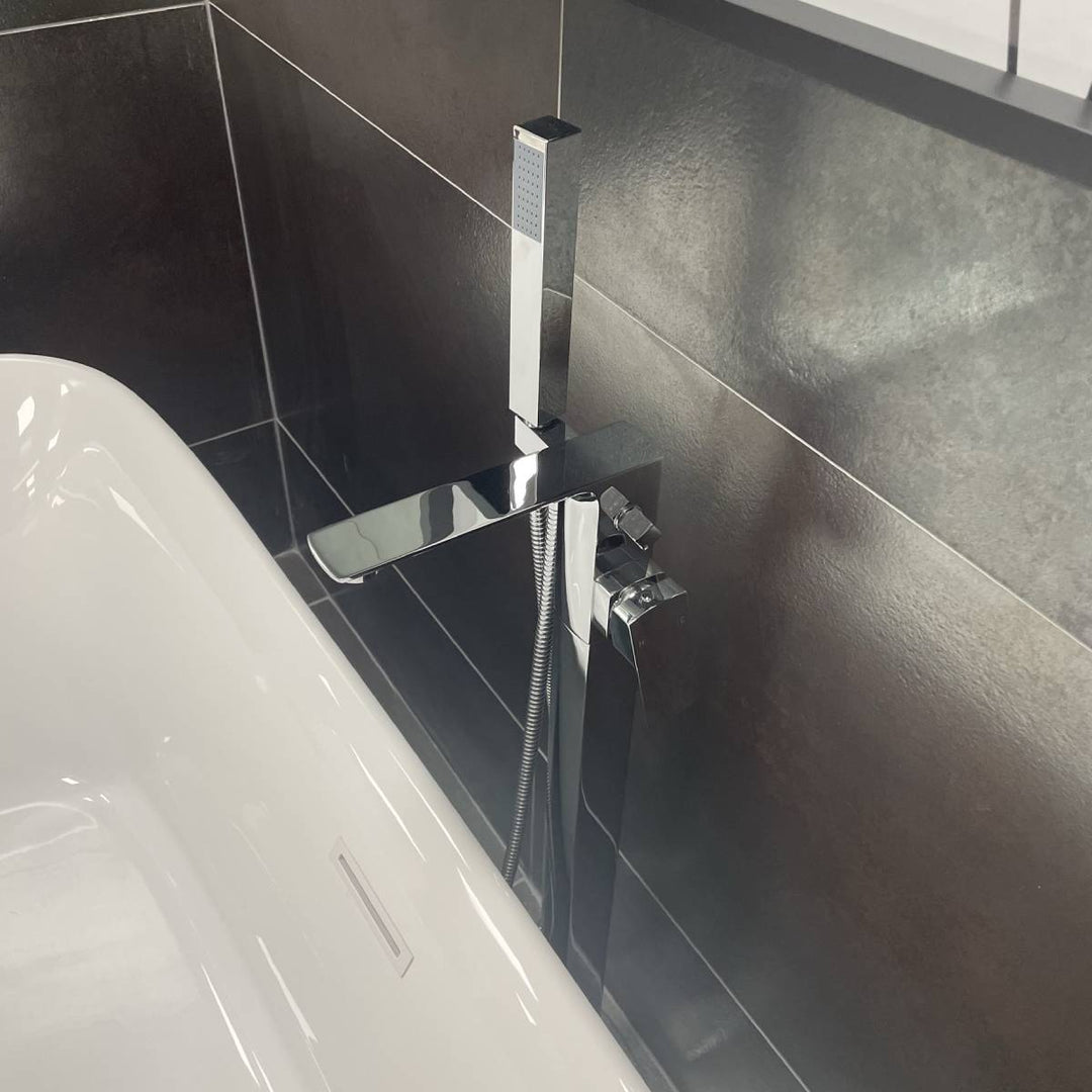 Eliseo Ricci Vesu Floor Standing Bath Shower Mixer