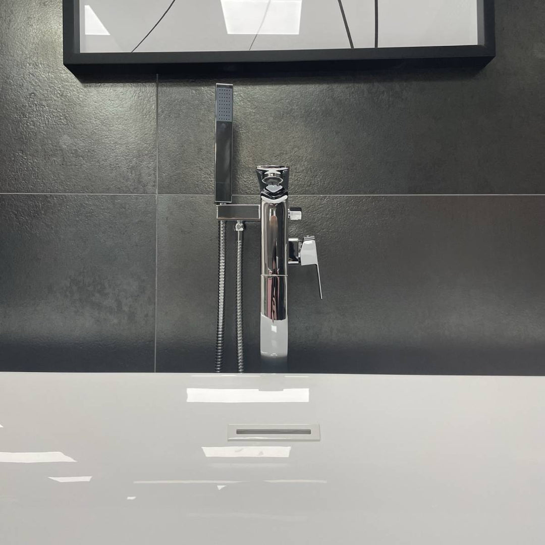 Eliseo Ricci Vesu Floor Standing Bath Shower Mixer