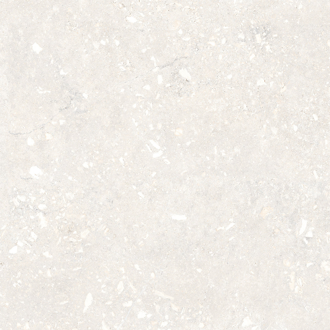Ziran White Matt 90 x 90cm Rectified Porcelain Tile - 1.62sqm perbox