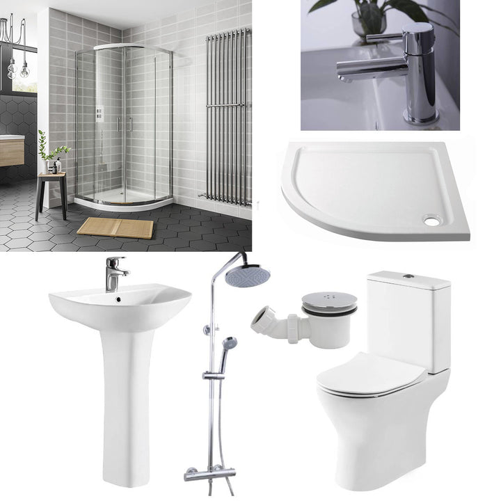 Freya Complete Quadrant En-Suite Pack