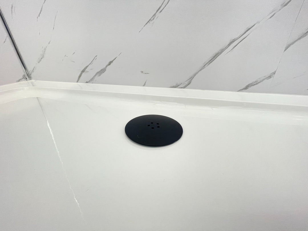 Eliseo Ricci 90mm Easy Clean Shower Trap - Black