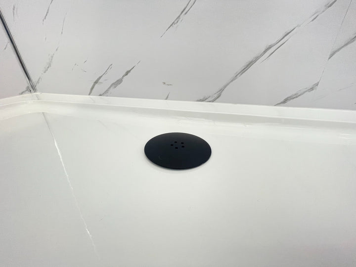 Eliseo Ricci 90mm Easy Clean Shower Trap - Black