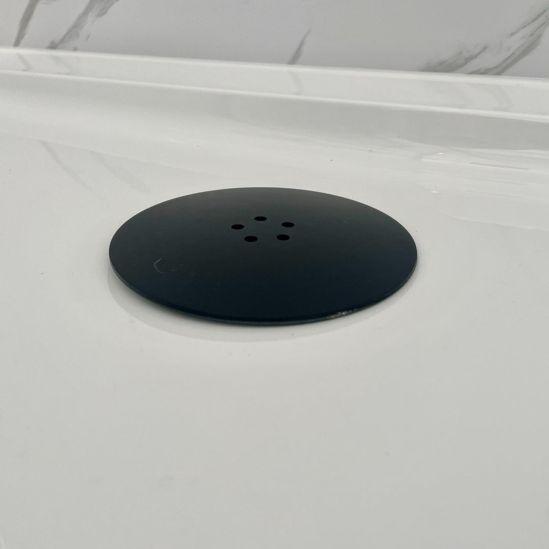 Eliseo Ricci 90mm Easy Clean Shower Trap - Black