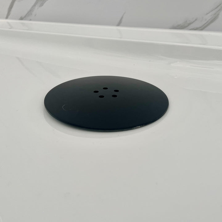 Eliseo Ricci 90mm Easy Clean Shower Trap - Black