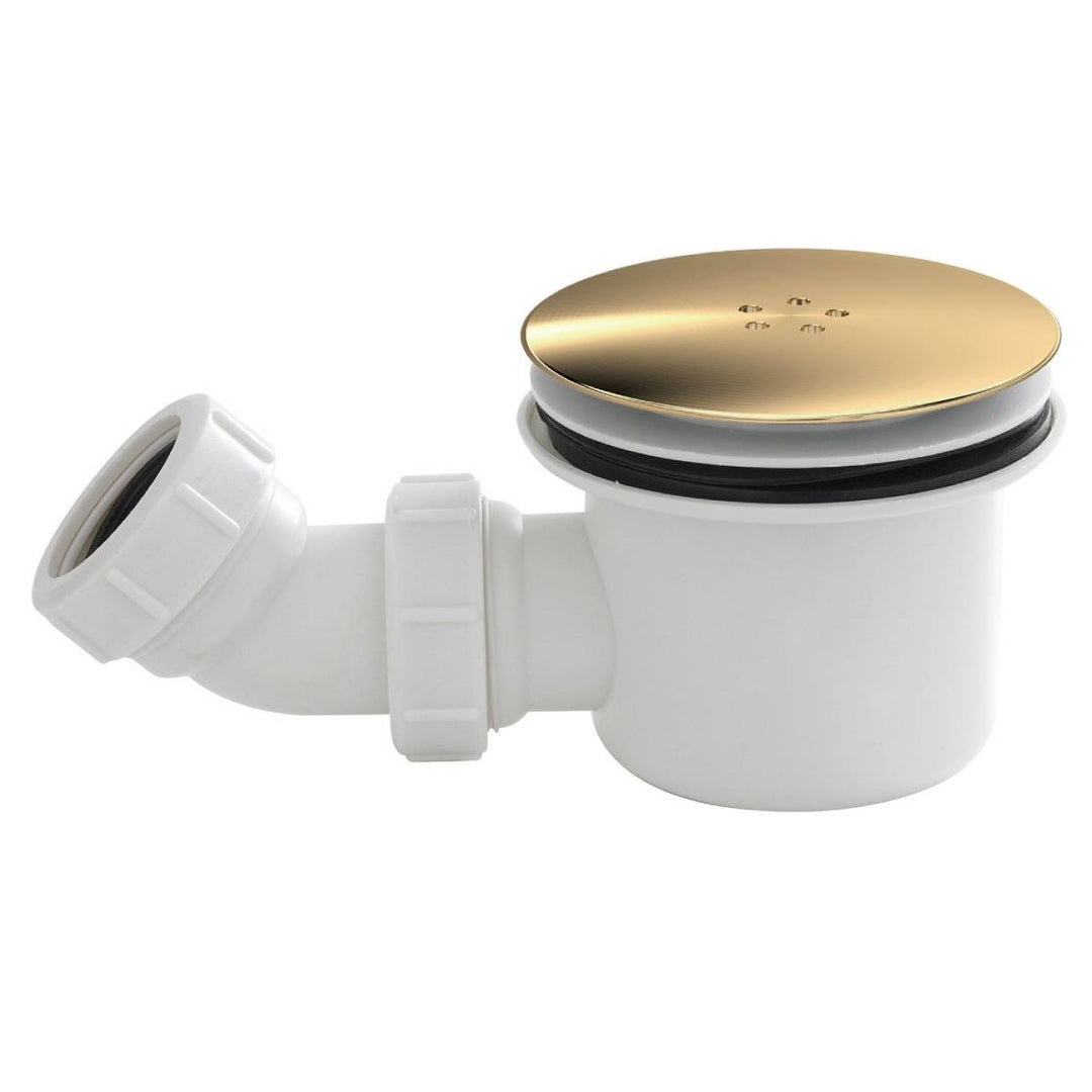 Walk In Shower Complete Suite Pack - Brushed Brass