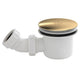 Eliseo Ricci 90mm Chrome Easy Clean Shower Trap - Brushed Brass