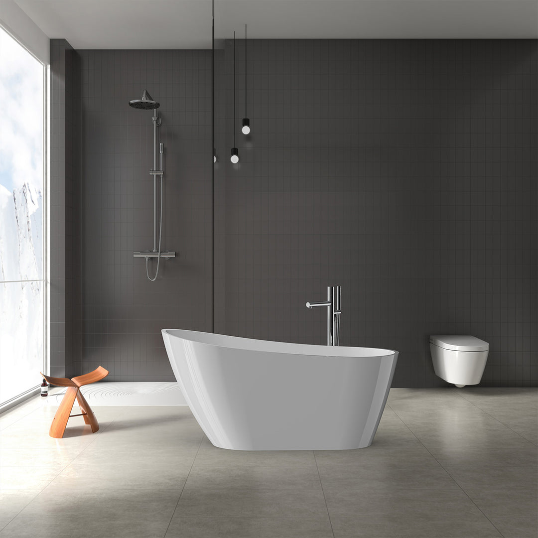 Viktor Benson Cali Modern Freestanding Slipper Bath