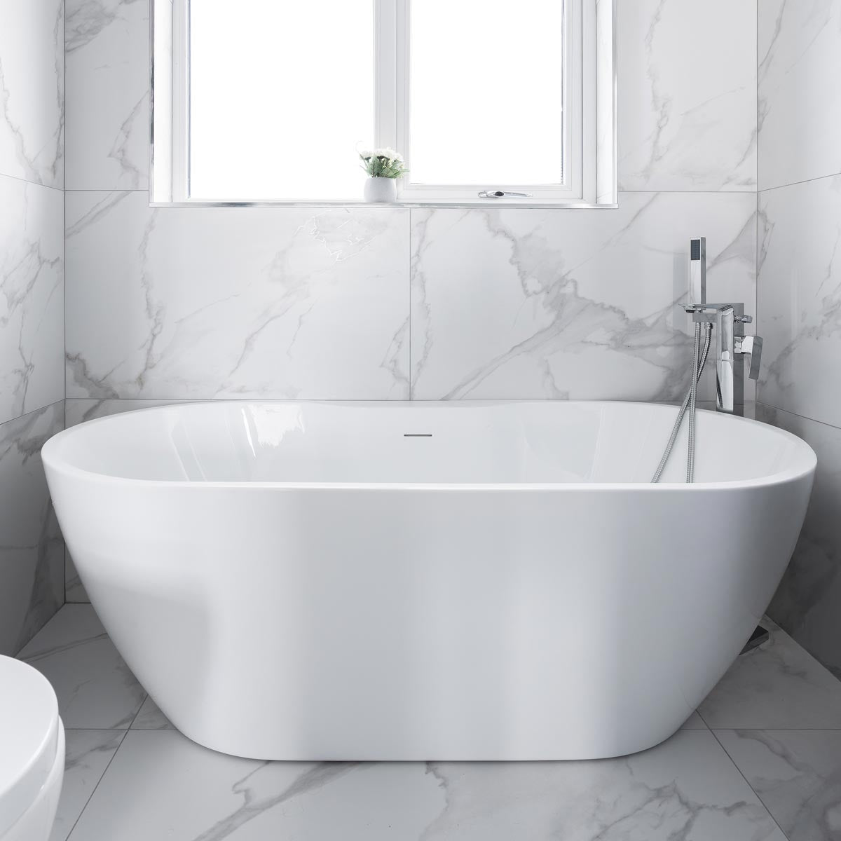 Viktor Benson Quito 1655mm Double Ended Freestanding Bath – Bathshack