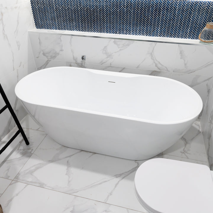 Viktor Benson Quito 1655mm Double Ended Freestanding Bath
